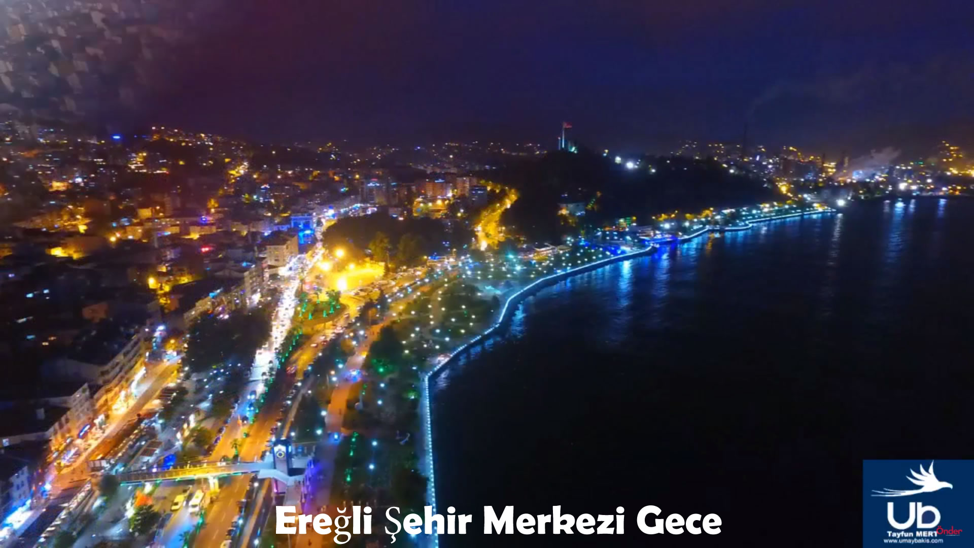 Eregli City Center at Night